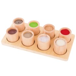 Drewniany zestaw sensoryczny Montessori zabawka edukacyjna dla dzieci 3+