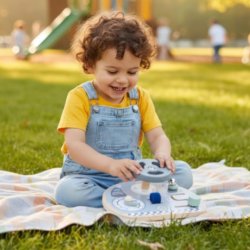 Drewniana tablica sensoryczna kierownica zabawka edukacyjna dla dzieci 2+