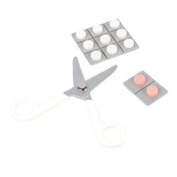 Drewniany zestaw lekarski pastelowy zabawa w szpital dla dzieci 3+