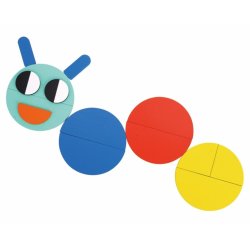 Drewniana układanka kreatywna dla dzieci 3+ – 55 elementów, karty wzorów