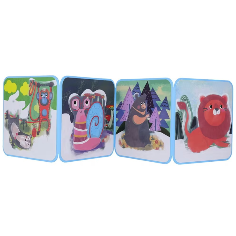 Magiczna kreatywna kolorowanka wodna dla dzieci bez bałaganu 3+ Montessori