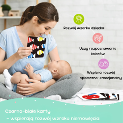 Edukacyjny zestaw Montessori 6w1 – drewniane zabawki dla dzieci 0-6m