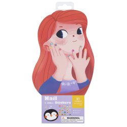 Naklejki na paznokcie dla dzieci 3+ 500 sztuk kreatywna zabawa