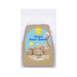 Piasek kinetyczny sensoryczny 1 kg kreatywna zabawa dla dzieci piaskownica