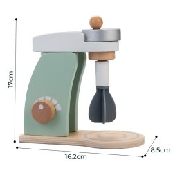 Drewniany mikser kuchenny do gotowania kreatywna zabawka dla dzieci 2+