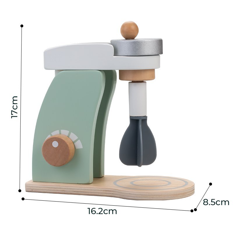 Drewniany mikser kuchenny do gotowania kreatywna zabawka dla dzieci 2+