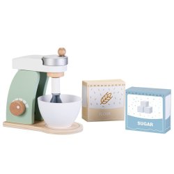 Drewniany mikser kuchenny do gotowania kreatywna zabawka dla dzieci 2+