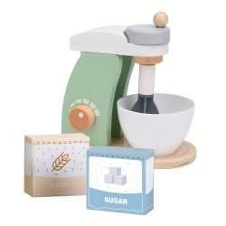 Drewniany mikser kuchenny do gotowania kreatywna zabawka dla dzieci 2+