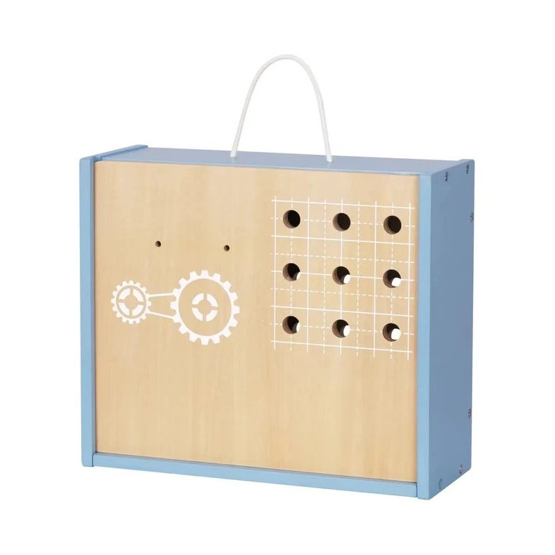 Drewniany warsztat dla dzieci zestaw narzędzi majster 3+