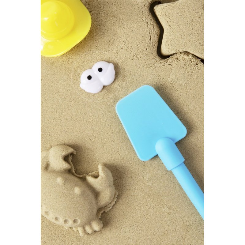 Piasek kinetyczny 2 kg zestaw piaskownica sensoryczna dla dzieci 3+