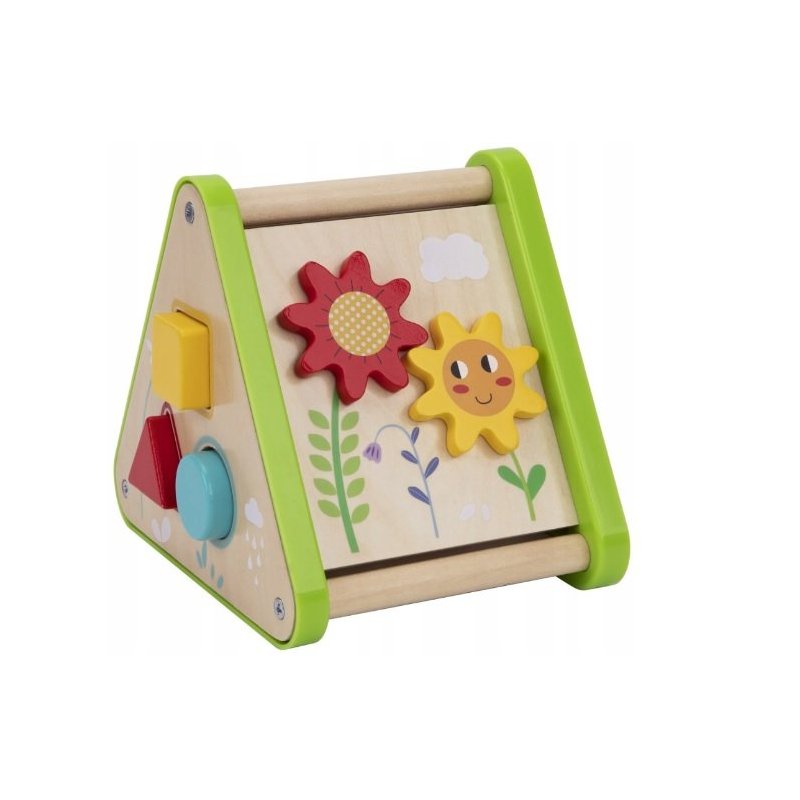 Zestaw Montessori 6w1 drewniane zabawki edukacyjne dla dzieci 19–24M