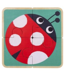 Zestaw Montessori 6w1 drewniane zabawki edukacyjne dla dzieci 19–24M