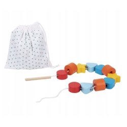 Zestaw Montessori 6w1 drewniane zabawki edukacyjne dla dzieci 19–24M
