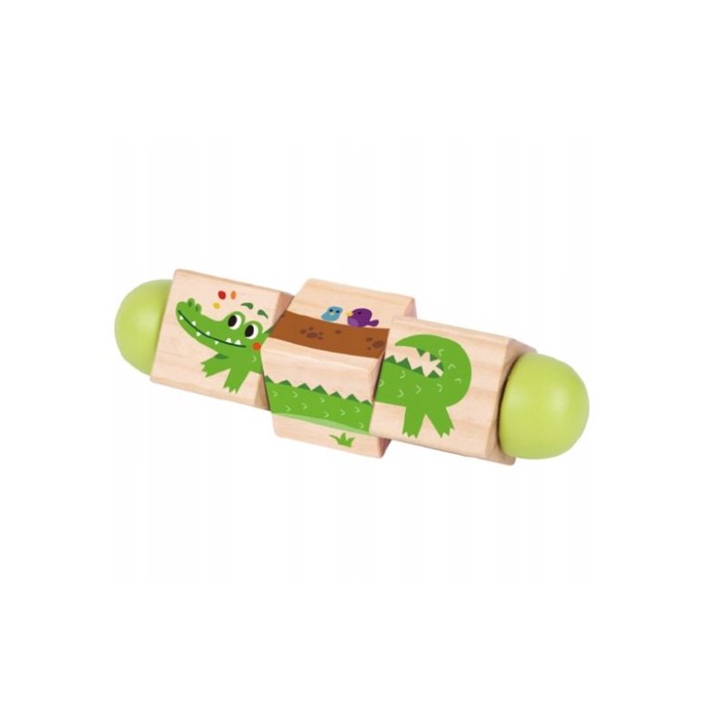 Zestaw Montessori 6w1 drewniane zabawki edukacyjne dla dzieci 19–24M