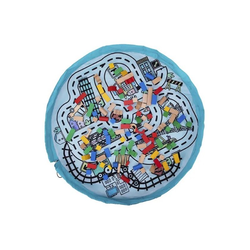 Mata do zabawy 3w1 dla dzieci przechowywanie rysowanie podróż 3+