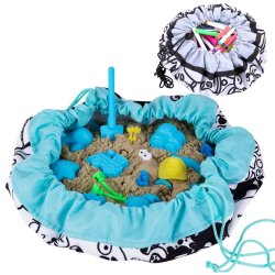 Mata do zabawy 3w1 dla dzieci przechowywanie rysowanie podróż 3+