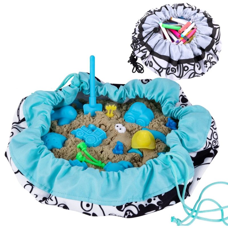 Mata do zabawy 3w1 dla dzieci przechowywanie rysowanie podróż 3+