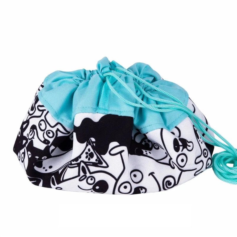 Mata do zabawy 3w1 dla dzieci przechowywanie rysowanie podróż 3+