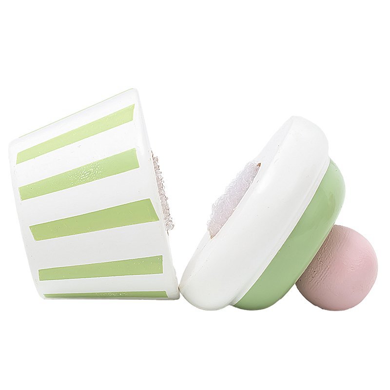 Drewniany zestaw do herbaty pastelowy zabawa w tea party kuchnia 24M+