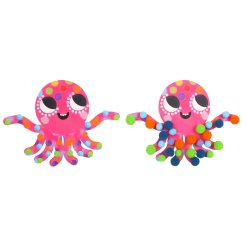 Pomponowa przyklejanka zwierzęta – kreatywny zestaw artystyczny dla dzieci 6+