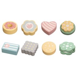 Drewniany Zestaw do Pieczenia Kuchnia Akcesoria Kuchenne dla Dzieci 2+