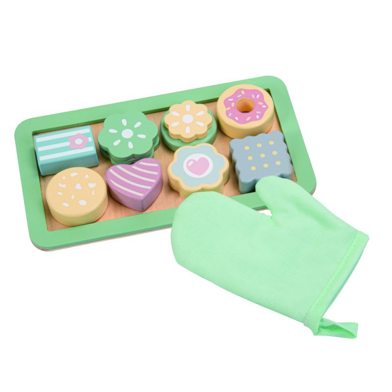 Drewniany Zestaw do Pieczenia Kuchnia Akcesoria Kuchenne dla Dzieci 2+