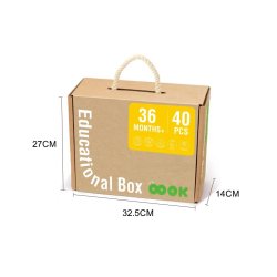 Edukacyjny zestaw Montessori 6w1 – drewniane zabawki dla dzieci 3+