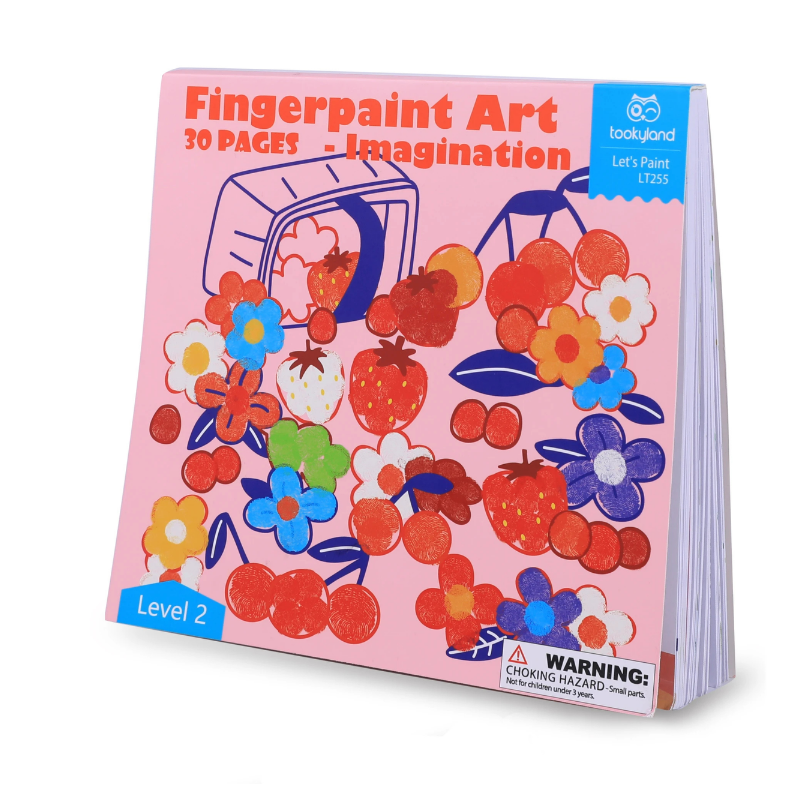 Zestaw do Malowania dla Dzieci Farby Stemple Dot Paint 4w1 3+