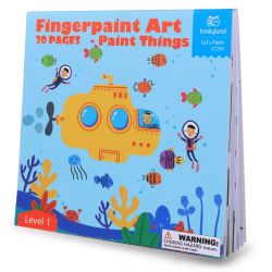 Zestaw do Malowania dla Dzieci Farby Stemple Dot Paint 4w1 3+