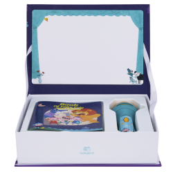 Teatrzyk Cieni z Projektorem Bajek dla Dzieci 16 el. 3+