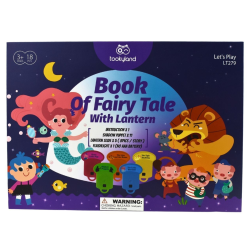 Teatrzyk Cieni z Projektorem Bajek dla Dzieci 16 el. 3+