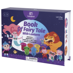 Teatrzyk Cieni z Projektorem Bajek dla Dzieci 16 el. 3+