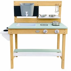 AXI Duża Drewniana Kuchnia Zabawa Woda i Piaskiem