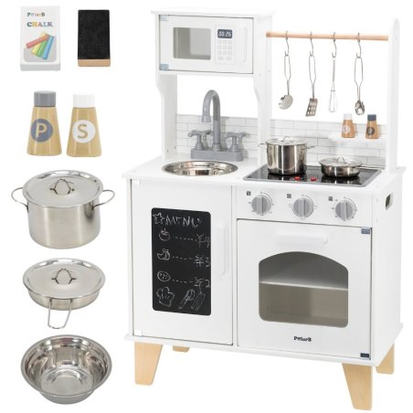 VIGA PolarB Drewniana Kuchnia Światło Dźwięk + Akcesoria