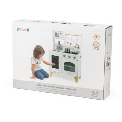 VIGA PolarB Drewniana Kuchnia Światło Dźwięk + Akcesoria