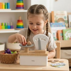 VIGA Drewniana Waga Sklepowa