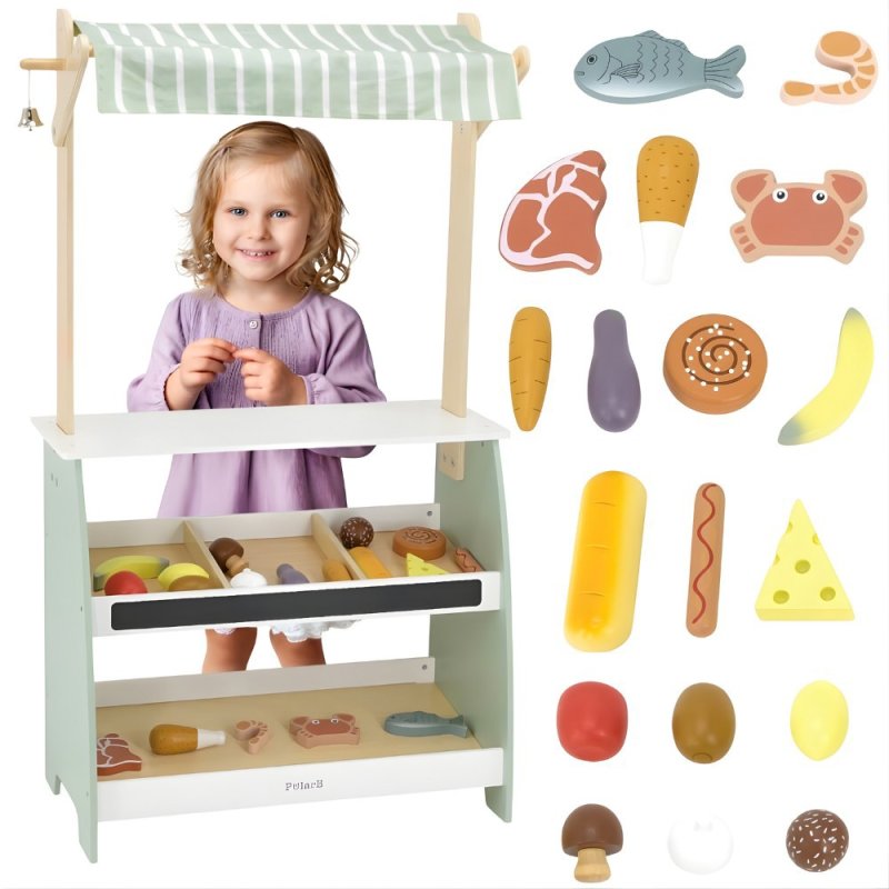 VIGA PolarB Drewniane Stoisko Targowe Stragan Sklep