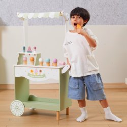 VIGA PolarB Drewniany Stragan z Lodami Lodziarnia Mobilna