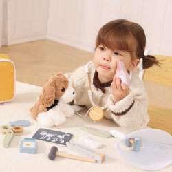 VIGA PolarB Zestaw do pielęgnacji zwierząt - Mały Weterynarz