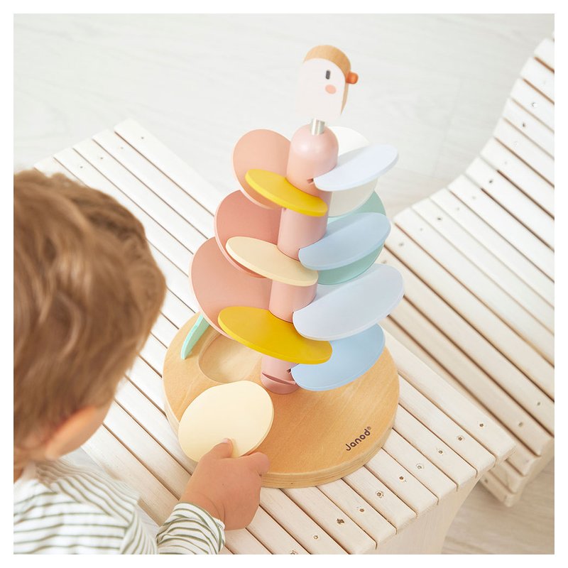 Janod Drewniany kulodrom Ptaszek Sweet Cocoon 3+