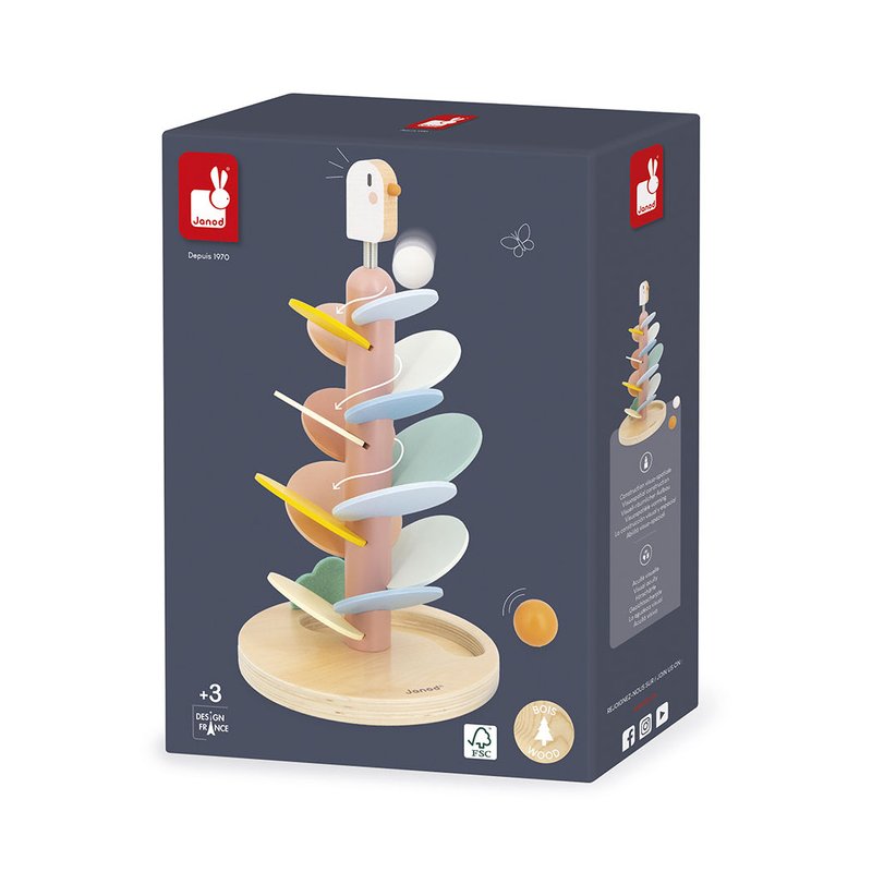 Janod Drewniany kulodrom Ptaszek Sweet Cocoon 3+