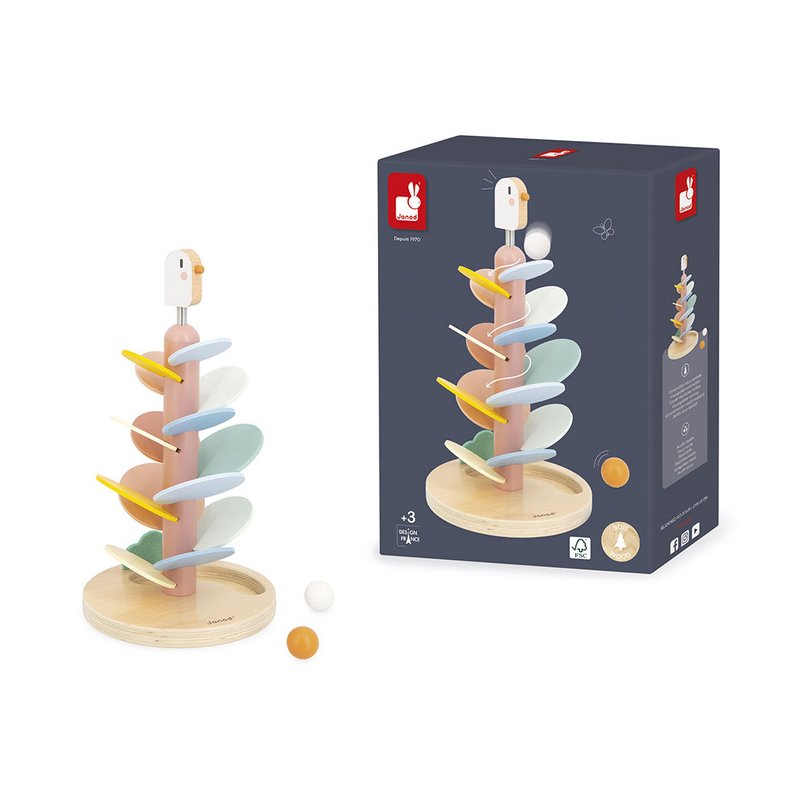 Janod Drewniany kulodrom Ptaszek Sweet Cocoon 3+