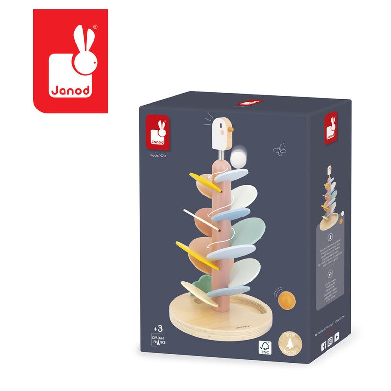Janod Drewniany kulodrom Ptaszek Sweet Cocoon 3+
