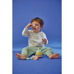 Janod Drewniana Piramida Wańka-Wstańka Owieczka Zigolos 12m+