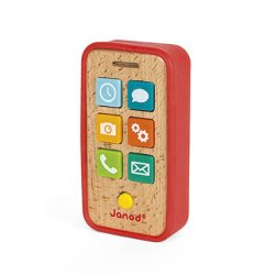 Janod Drewniany Telefon z Dźwiękami