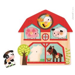 Janod Puzzle muzyczne Mieszkańcy farmy