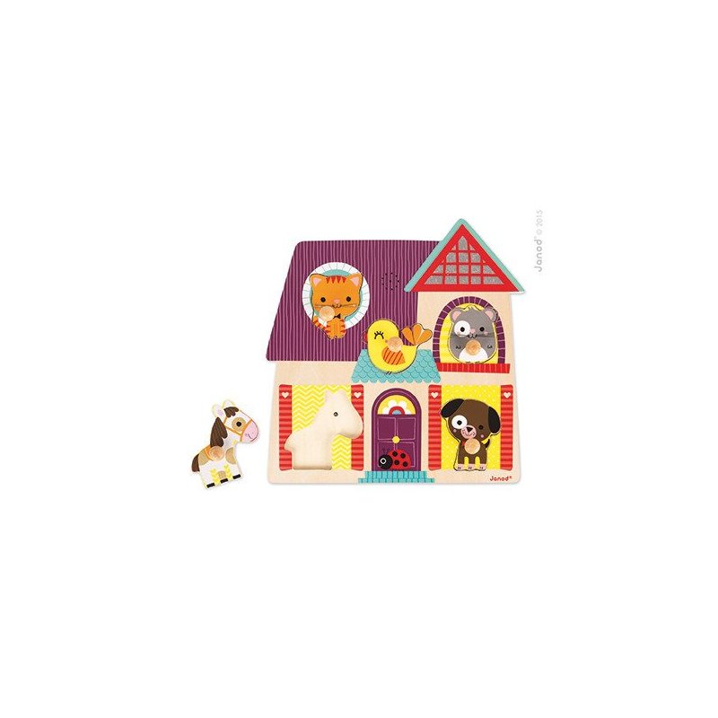 Janod Puzzle muzyczne Moi mali przyjaciele