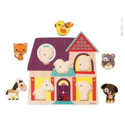 Janod Puzzle muzyczne Moi mali przyjaciele