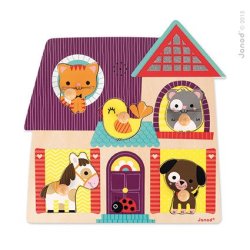 Janod Puzzle muzyczne Moi mali przyjaciele