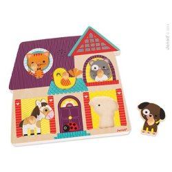 Janod Puzzle muzyczne Moi mali przyjaciele